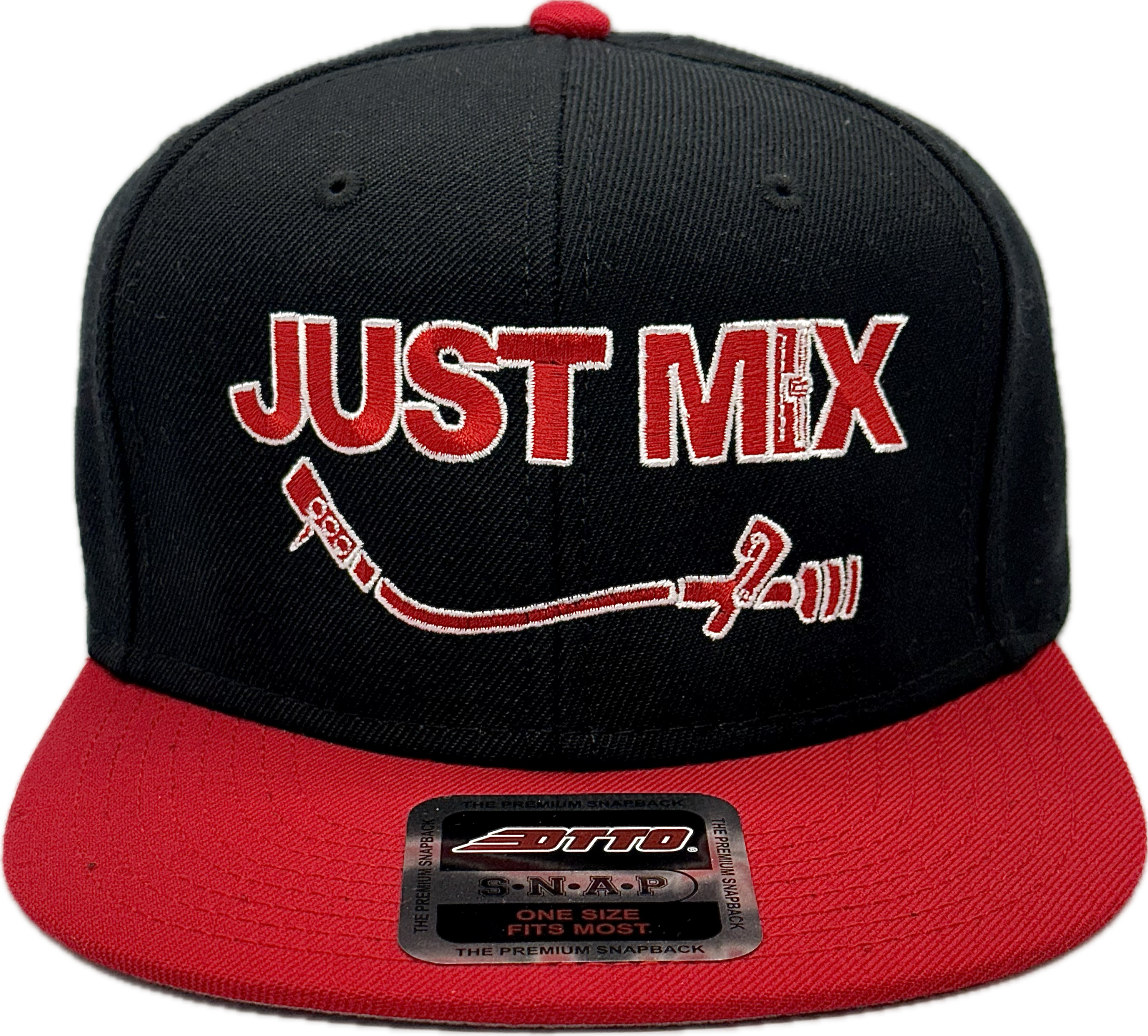 Just Mix 2.0 Hat - Black & Red