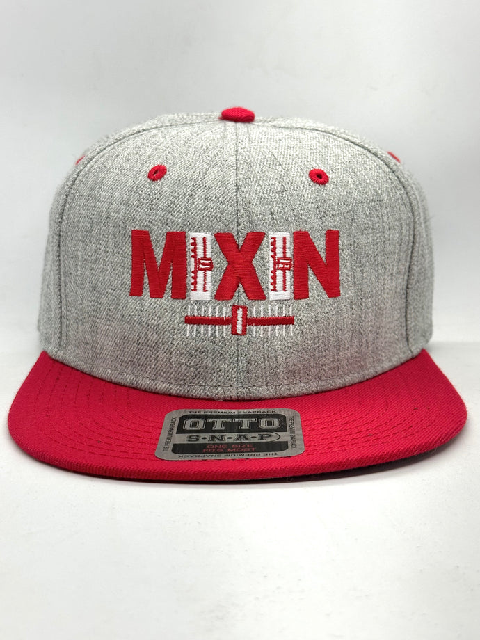 Mixin - Hat Red & Gray