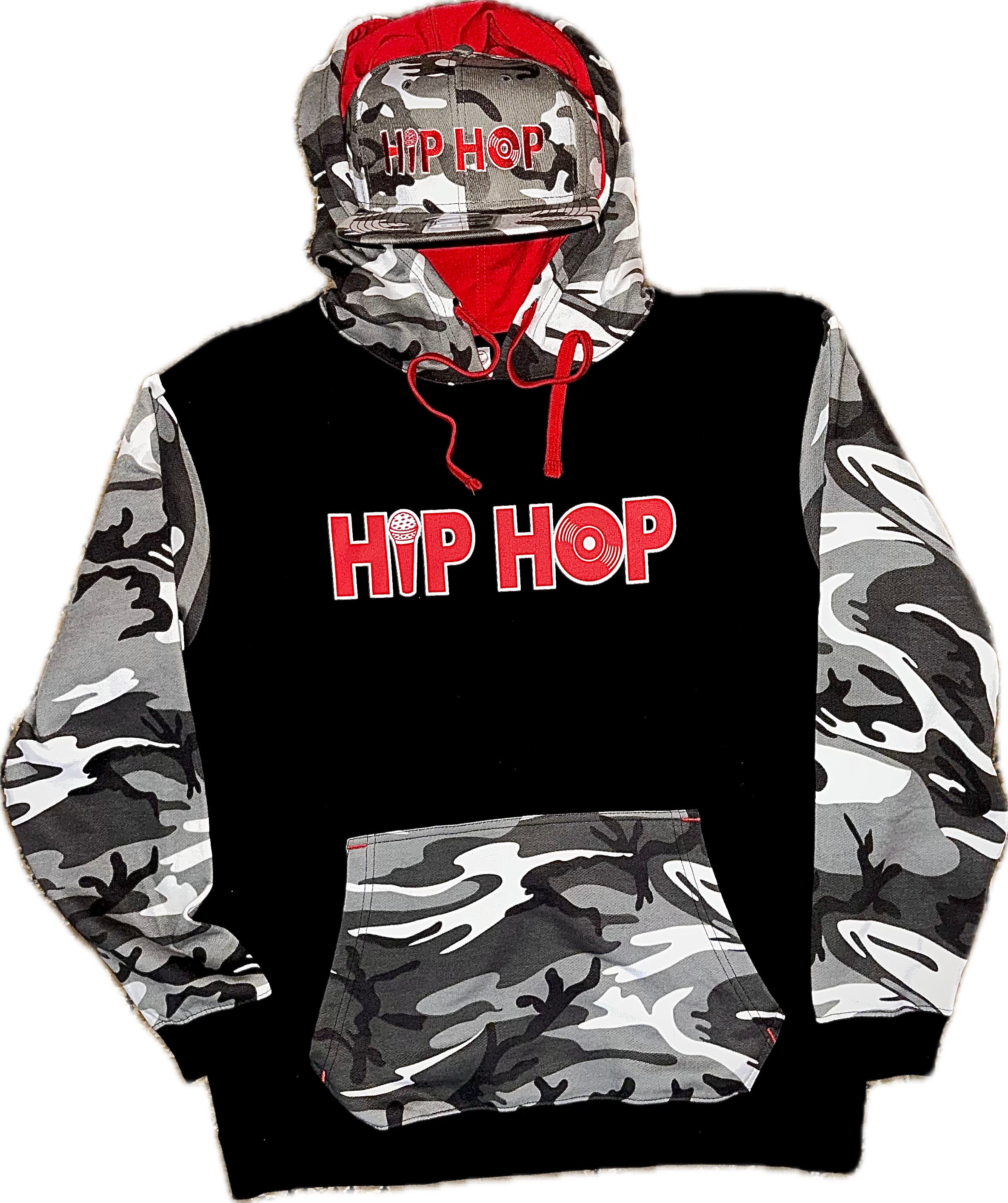 Special Edition - Hip Hop Camo Hoodie and Hat