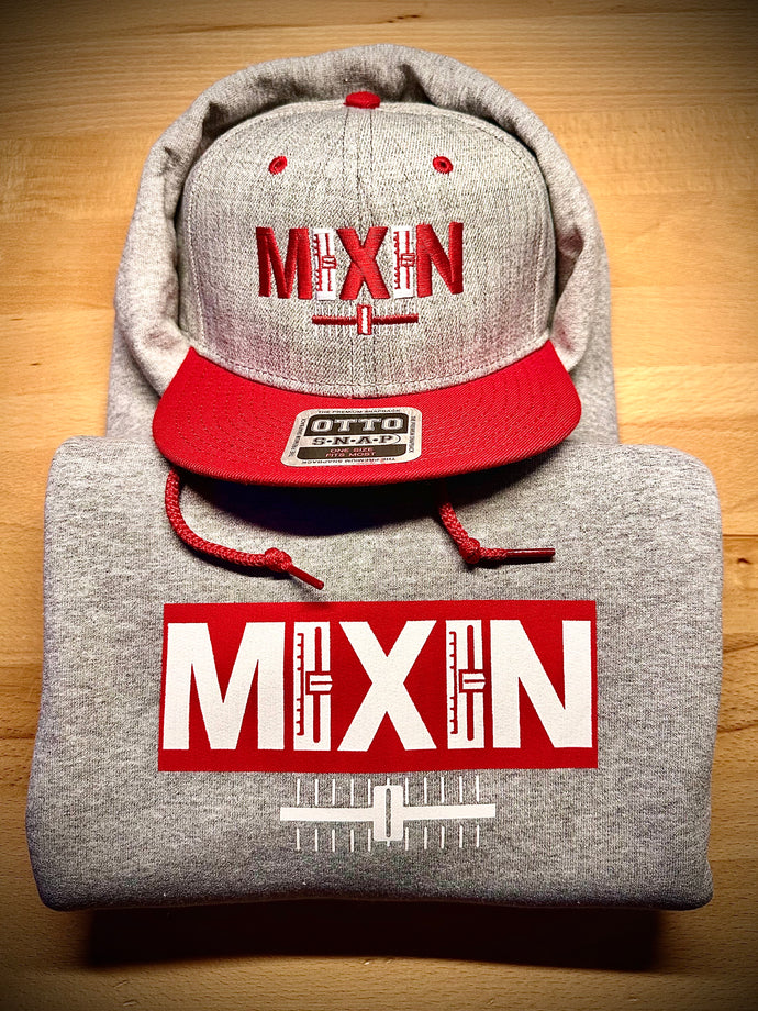 Mixin Framed Set -Red & Gray
