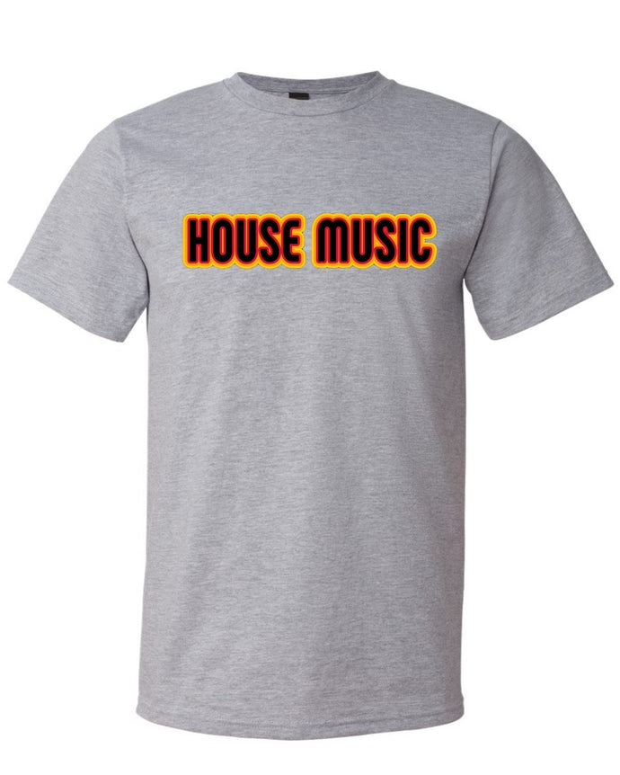 Funky House Music Shirt - Grey