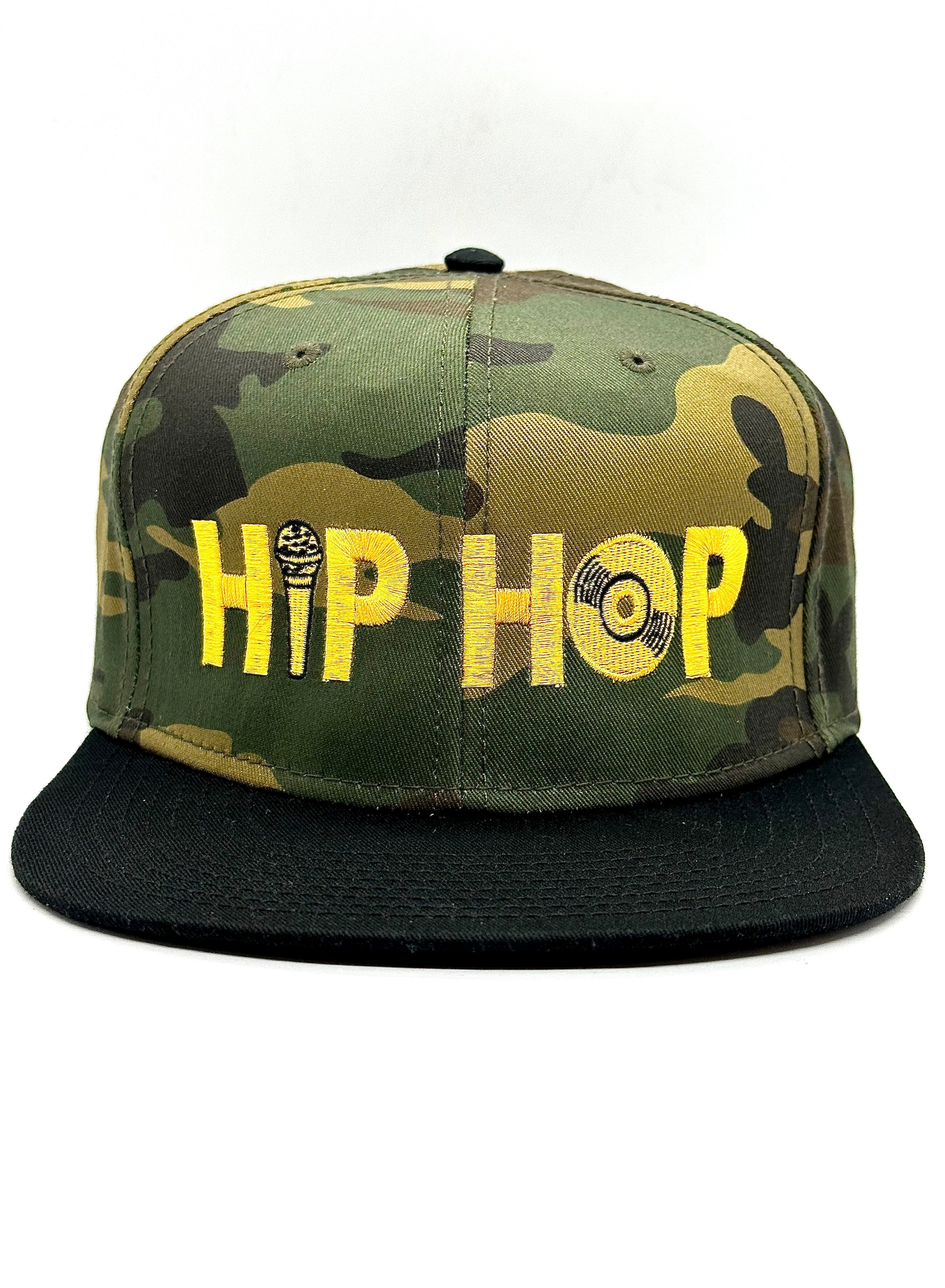 50th Anniversary Hip Hop Hat- Classic Camo & Gold