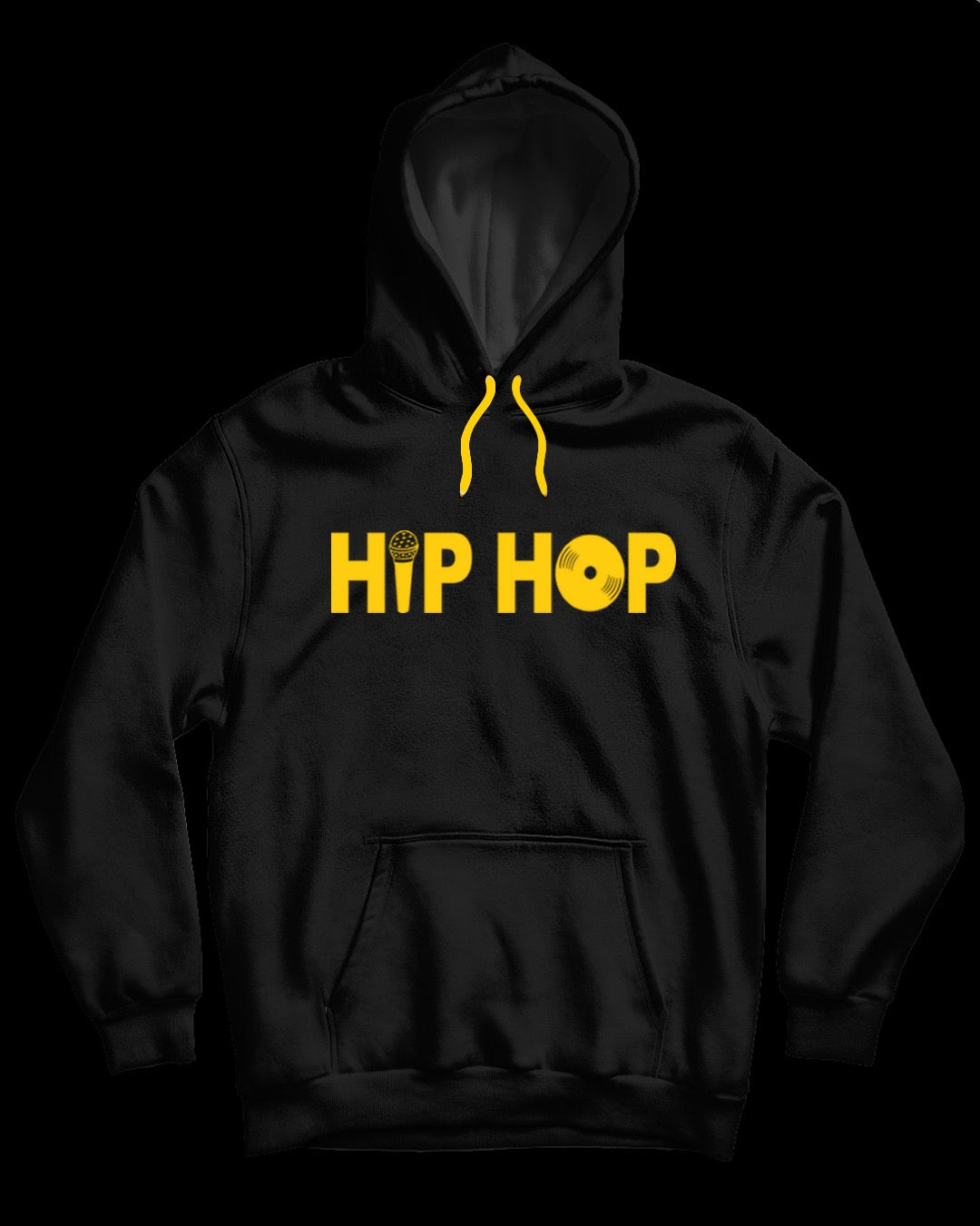 50th Anniversary Hip Hop Hoodie - Black/BrightGold