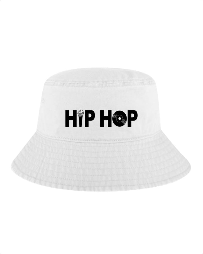 50th Anniversary Hip Hop Bucket Hat - White
