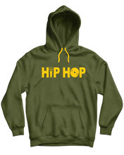 Load image into Gallery viewer, 50th Anniversary Hip Hop Hoodie - Military/BrightGold

