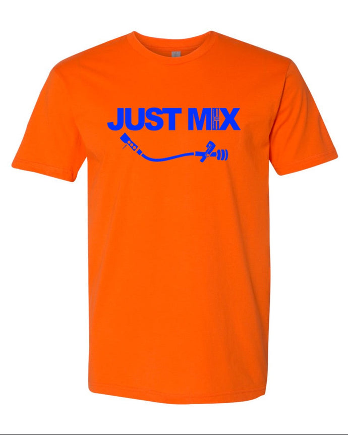 Just Mix Shirt - Orange & Blue