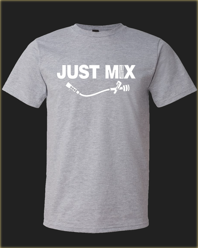 Just Mix Shirt - Grey & White