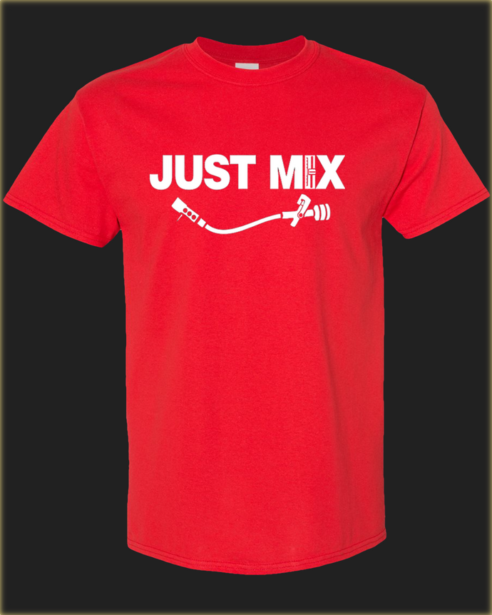 Just Mix Shirt - Red & White