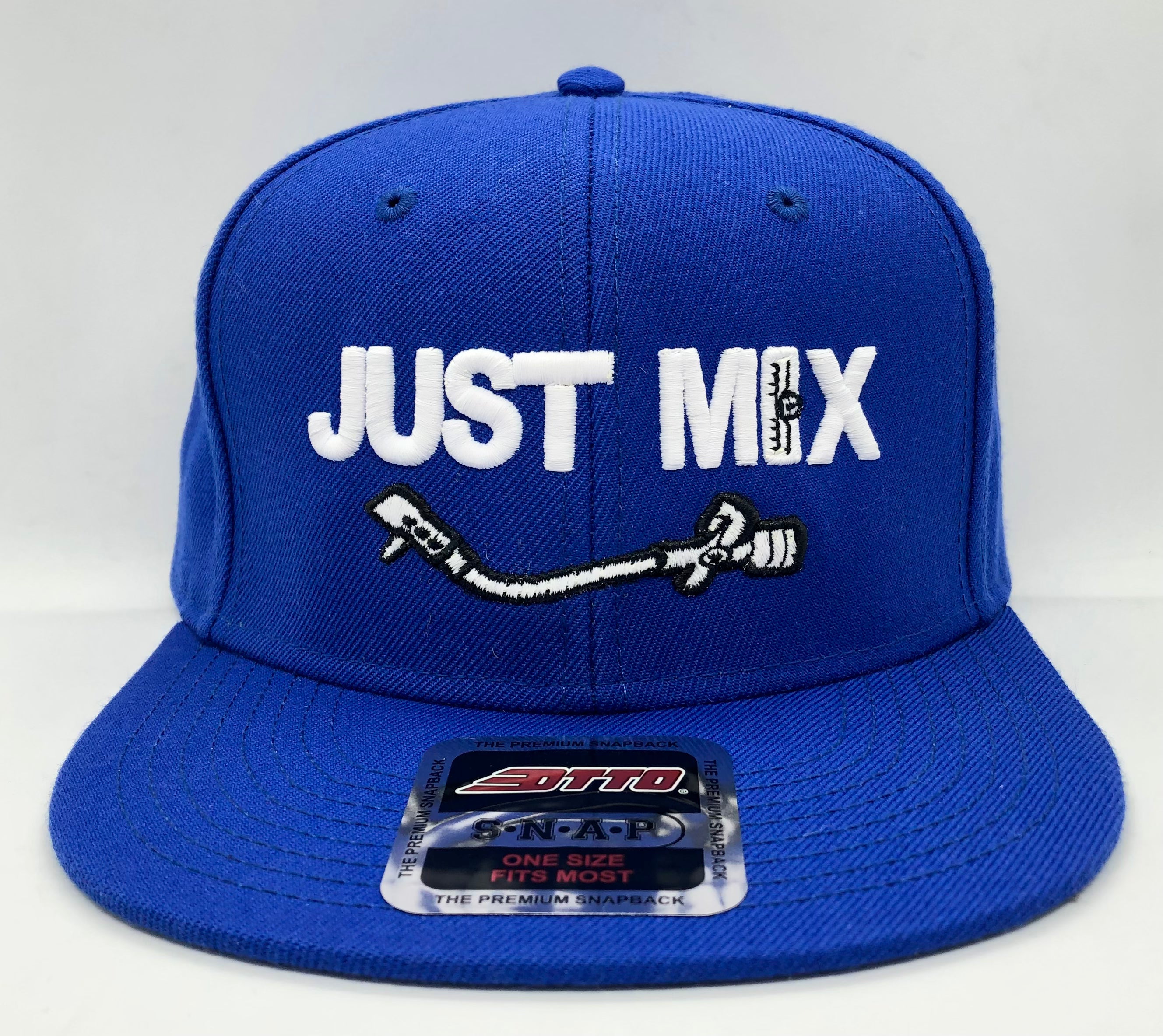 Just Mix Hat - 3D Puff - Blue