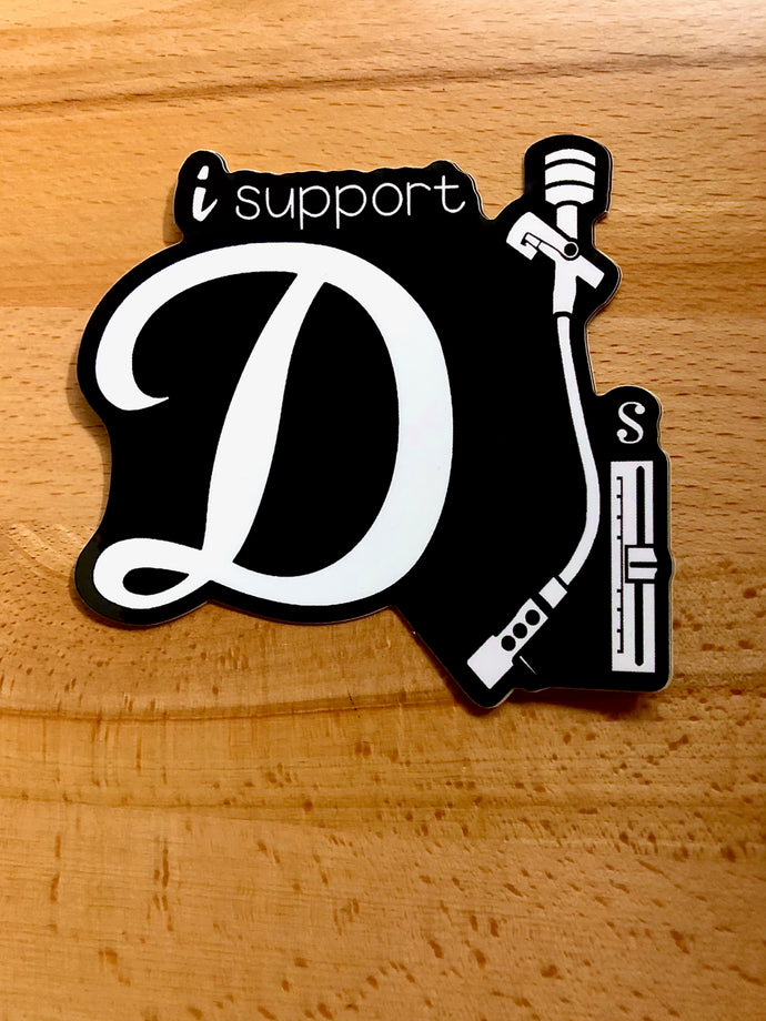 I Support DJs - Sticker