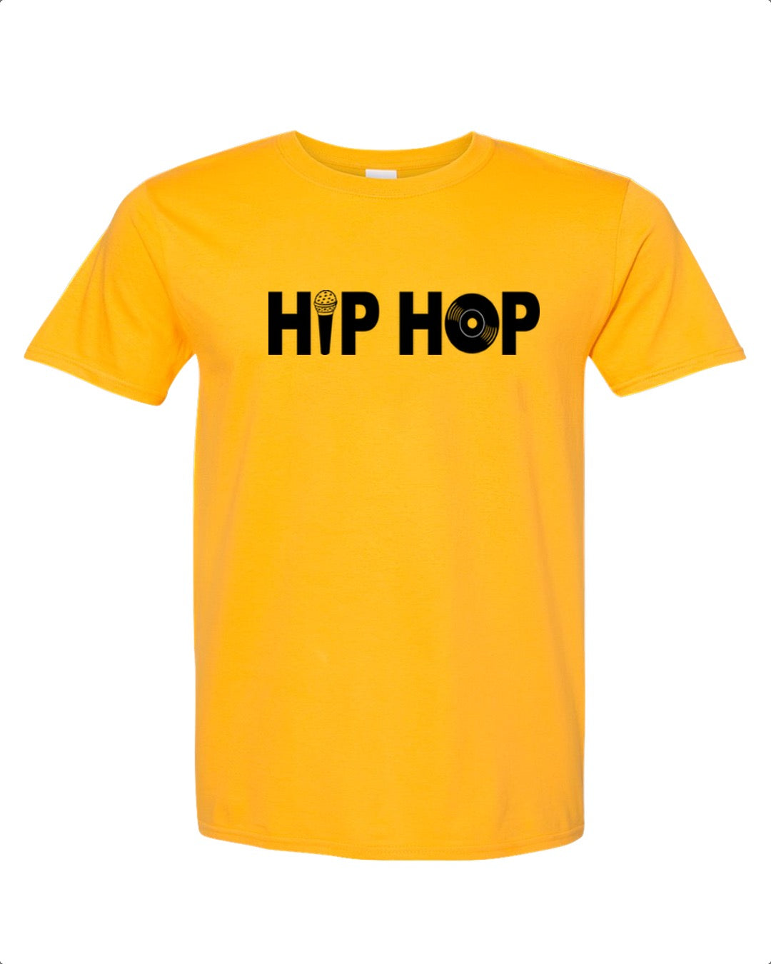 Hip Hop Tee - Gold/Black