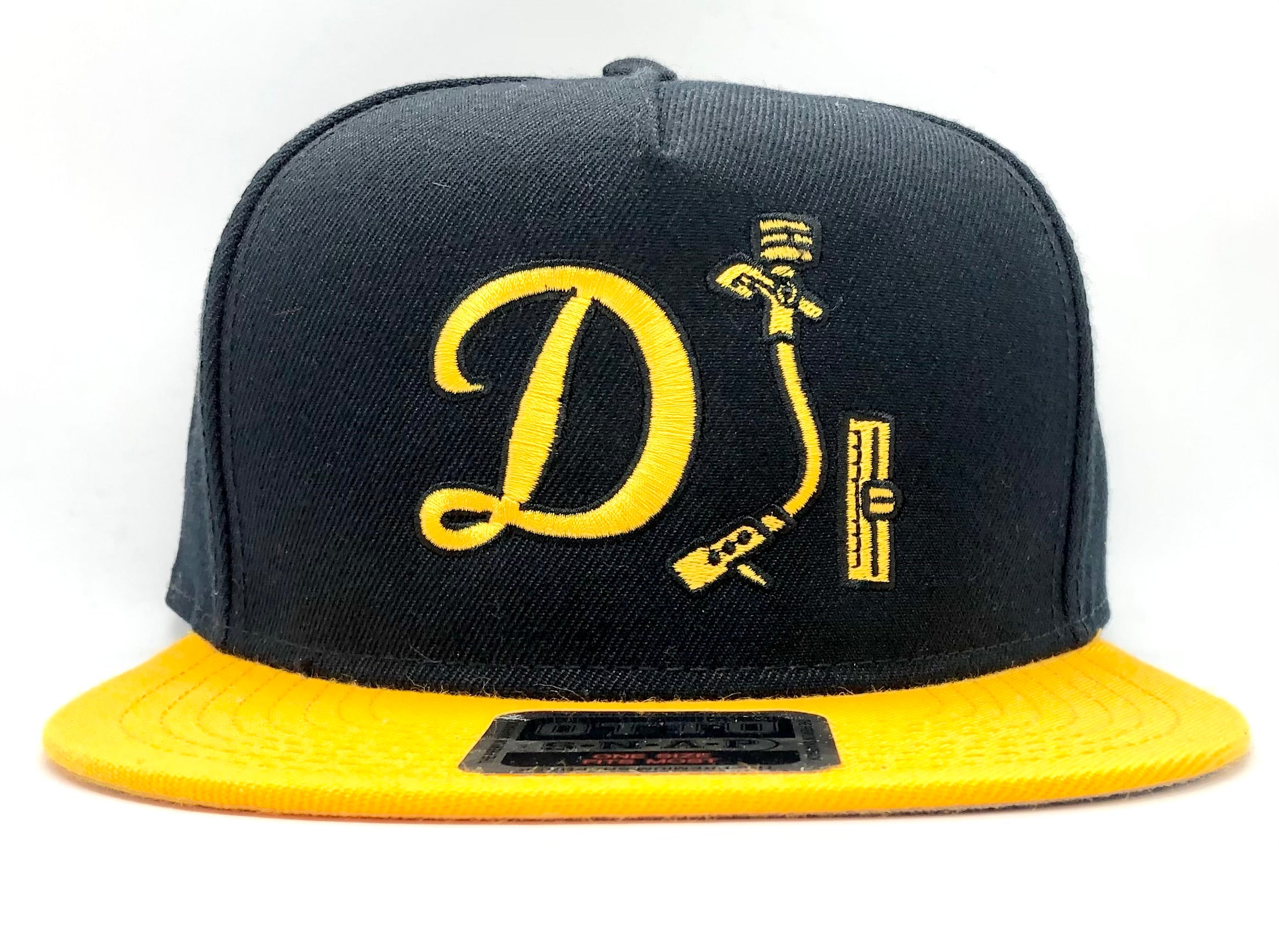 DJ Hat - Black & Gold