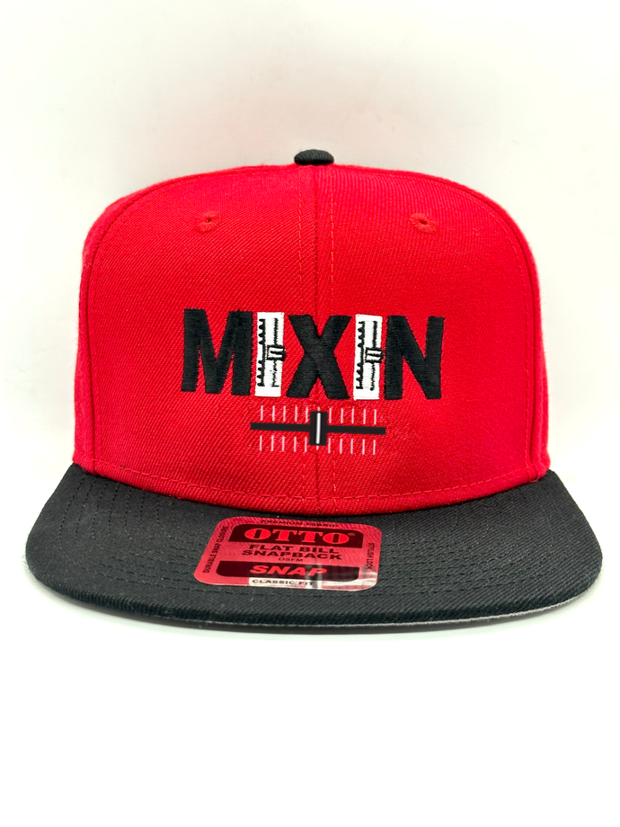 Mixin - Hat Black & Red