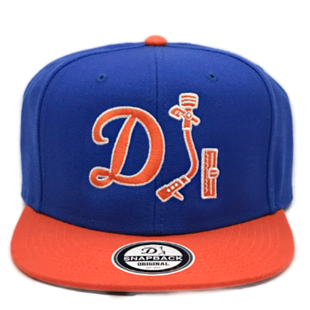 DJ Hat - Blue & Orange