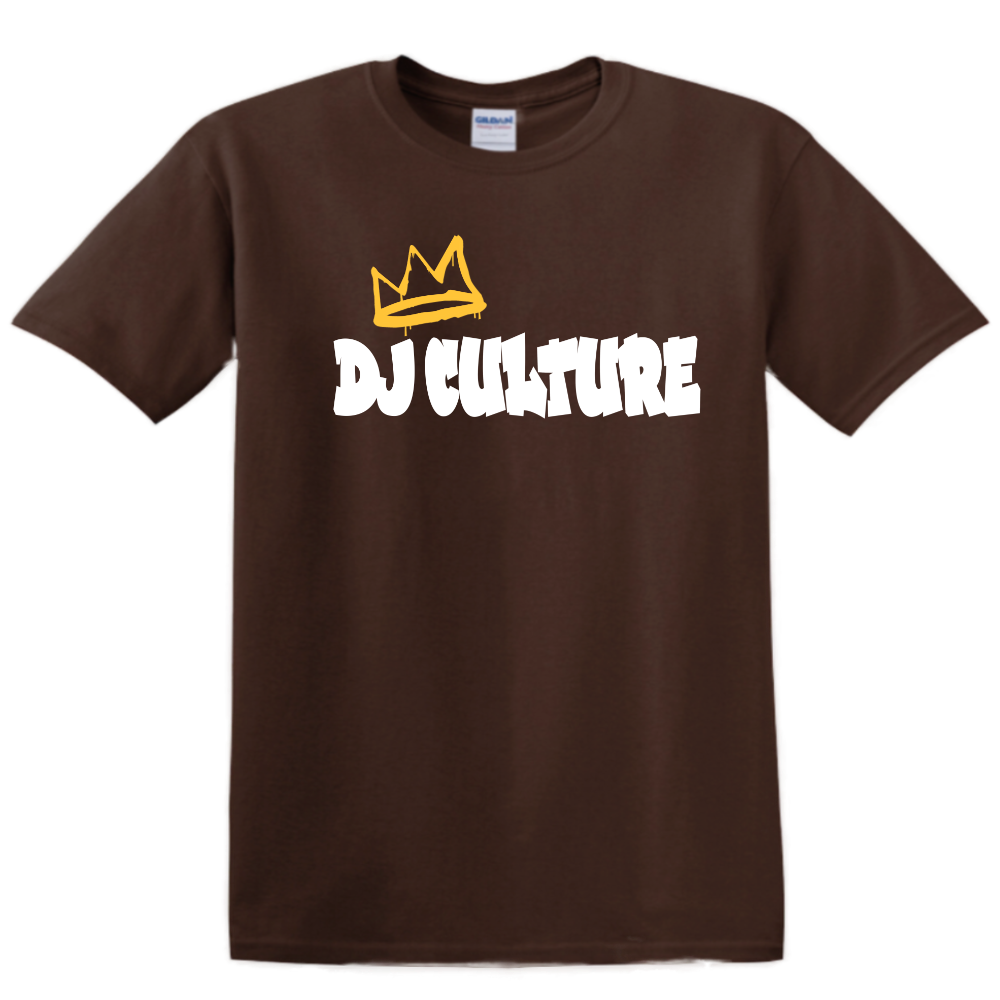 Crowned DJ Culture Shirt - Brown