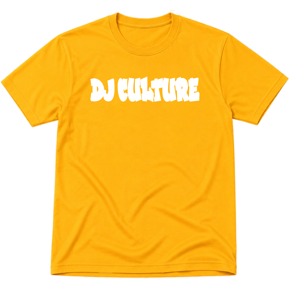 DJ Culture Shirt - Gold
