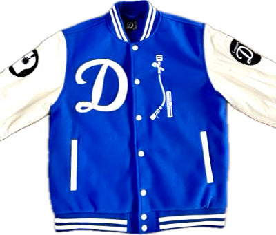 DJ Letterman Jacket - Blue