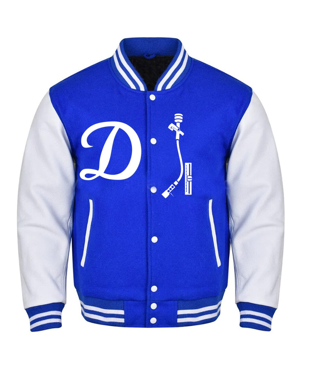 DJ Letterman Jacket - Blue