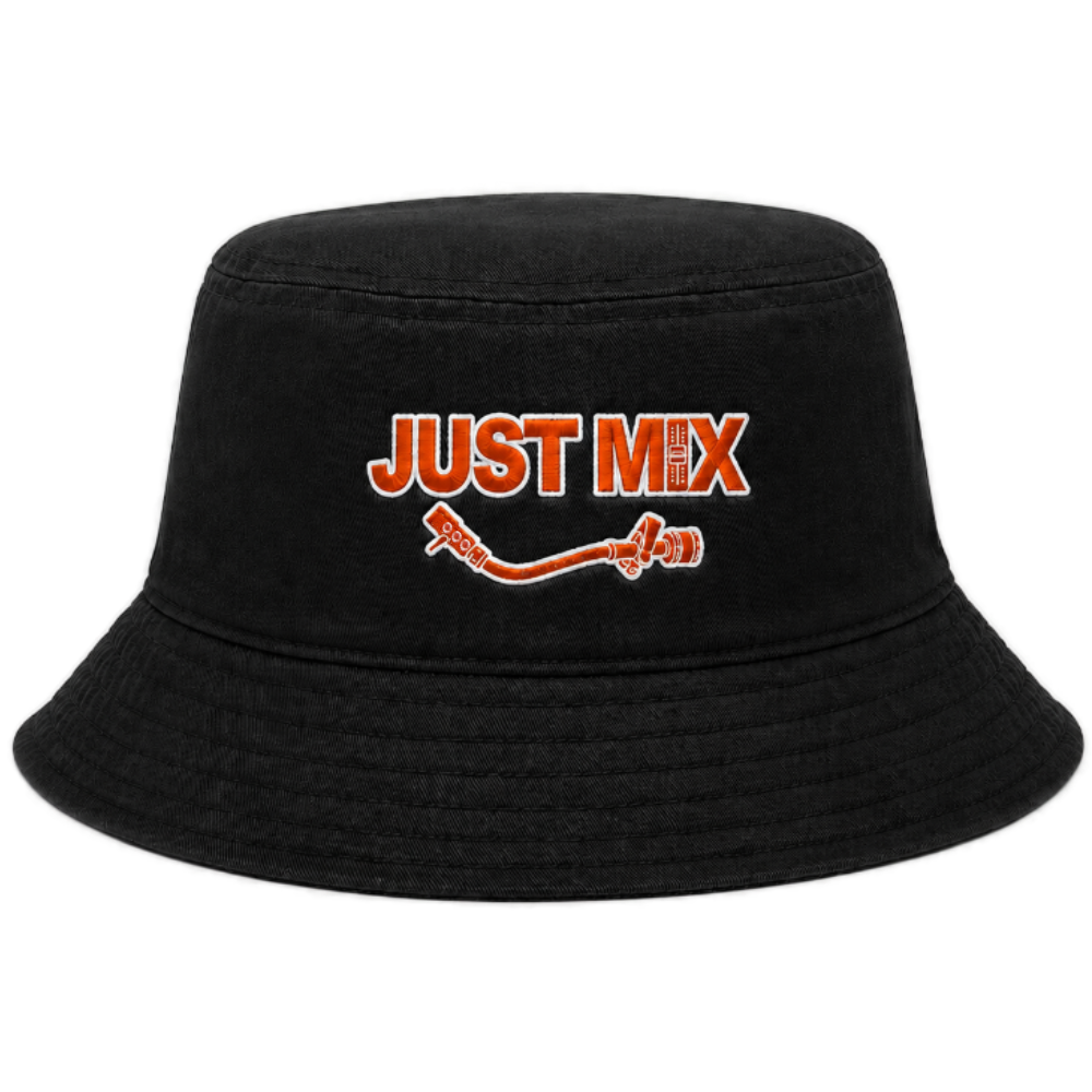 Just Mix 2.0 Bucket Hat - Black & Orange