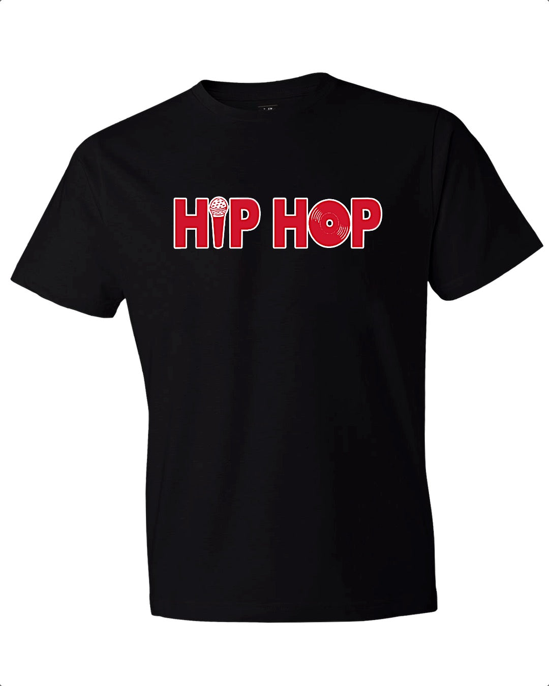 Hip Hop Tee - Black/Red