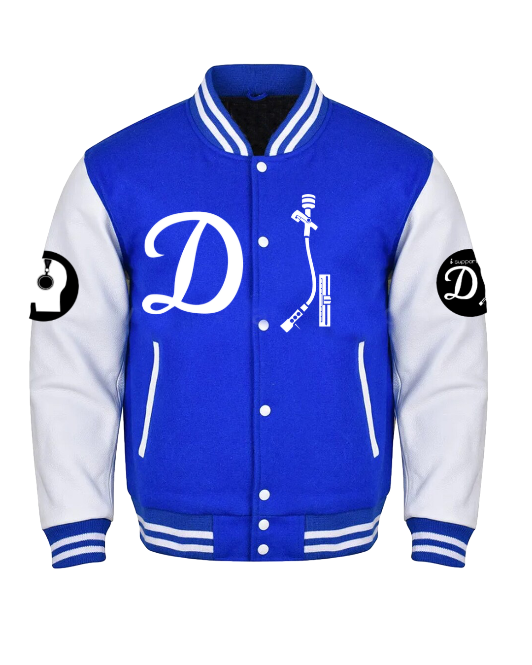 DJ Letterman Jacket - Blue