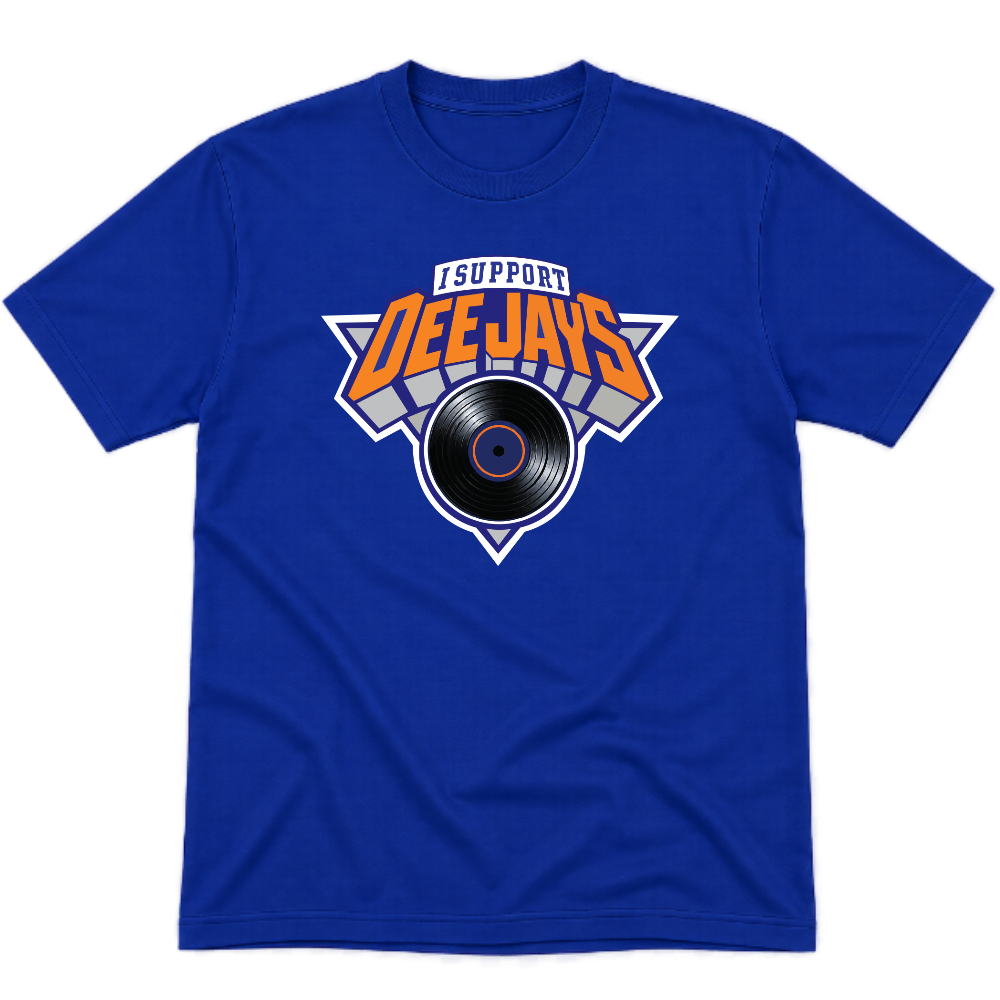DeeJay Champs Shirt- Orange & Blue  (Limited Edition)