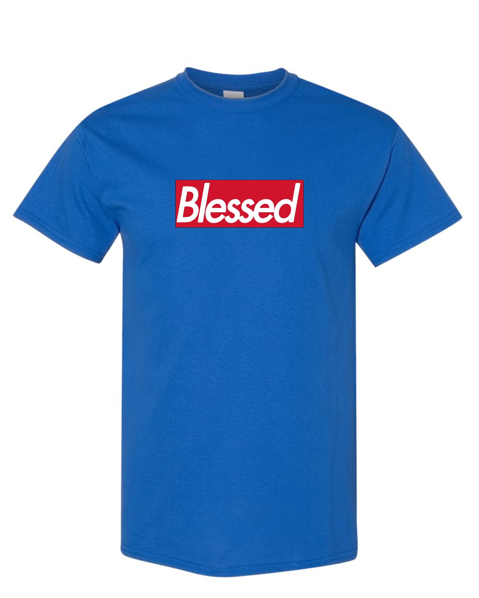 Framed Blessed - Red